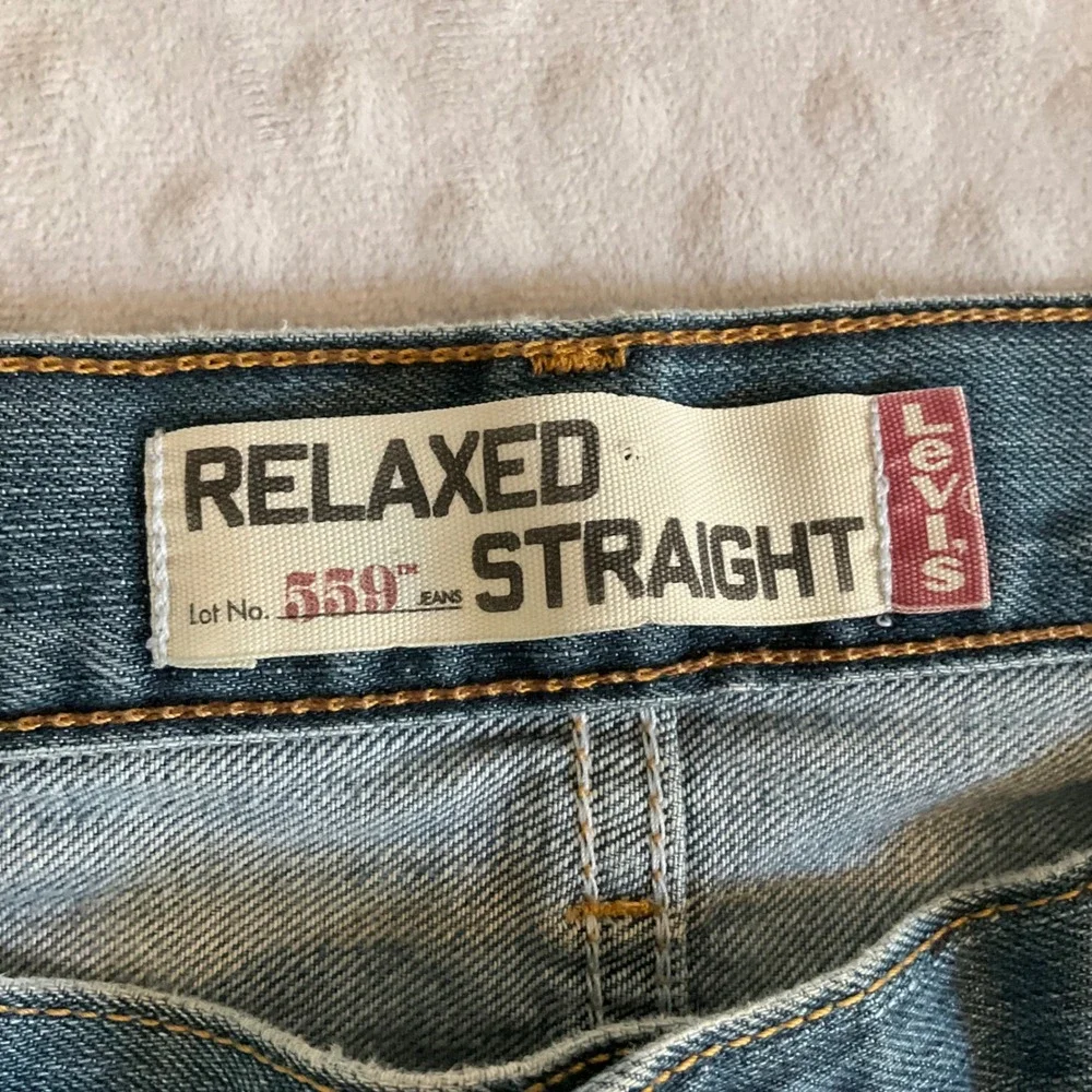 Levi's 559 Relaxed Straight Jeans Mens 32x30 Blue Vintage Denim 100% Cotton